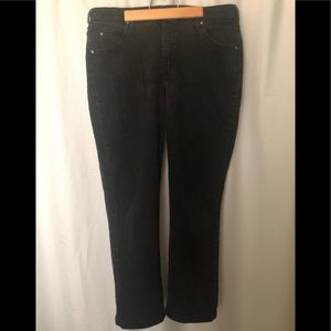 Black Lee Riders Relaxed Fit Jeans Ladies Size 14